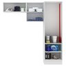 Conjunto Área Serviço 2 Armários e 1 Torre em MDF Madesa - 5