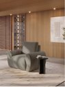 Ver imagem 1 de Poltrona Fixa 1 Lugar Chenille Murale 111cm Yescasa