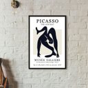 Ver imagem 1 de Quadro Picasso - The Acrobat 45x34cm - com Vidro:madeira Preta