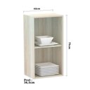 Ver imagem 2 de Armário Luciane 40cm 1 Porta Lis