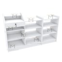 Ver imagem 5 de BALCÃO CAIXA LOJA 100% MDF M131.2021.B (EXPOSITOR DUPLO) MUNDI MOVEIS