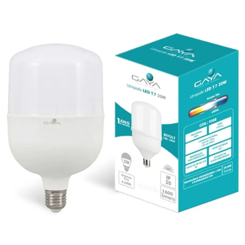 Lâmpada Led Bulbo Industrial 50w 6500k Branco Frio Gaya