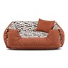 Enxoval Cama de Cachorro Impermeável Dupla Face Lola 75x60 Bolt Graffite - 9