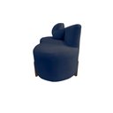Ver imagem 5 de Namoradeira Sofá Feijão Lounge Orgânica Veludo Azul Marinho