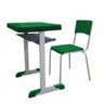 Kit Escolar Individual VERDE – (Mesa e Cadeira) – INFANTIL 03 a 06 Anos – REALPLAST - COR VERDE - 41 - 1