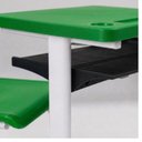 Ver mais imagens de Kit Escolar Individual Verde – (Mesa e Cadeira) – Infantil 03 a 06 Anos – Realplast - Cor Verde