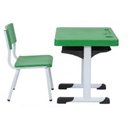 Ver imagem 4 de Kit Escolar Individual Verde – (Mesa e Cadeira) – Infantil 03 a 06 Anos – Realplast - Cor Verde