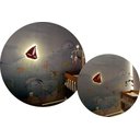 Ver imagem 1 de Barquinho Arandela Decorativo Quarto Infantil de Pilhas