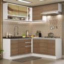 Ver imagem 1 de Cozinha Completa 349002 Com Armário E Balcão Branco/Rustic