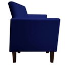 Ver imagem 3 de Poltrona Jade Azul Marinho Slk Decor