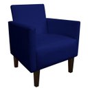 Ver imagem 1 de Poltrona Jade Azul Marinho Slk Decor