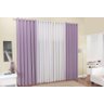 Cortina Veneza Quarto Sala 3,00(larg) x 2,50(alt) Lilás - 1