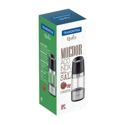 Moedor para Sal ou Pimenta Tramontina em Aço Inox e Acrílico - 5