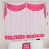 Cortina Infantil Para Quarto De Meninas Rosa Com Pink 2M - 1