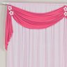 Cortina Infantil Para Quarto De Meninas Rosa Com Pink 2M - 3