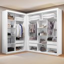 Ver imagem 3 de Closet Modulado 6 Gavetas Branco Amoudi Móveis Branco