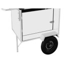 Ver imagem 3 de Carrinho de Cachorro Quente com Guarda Sol Rodas Pneumáticas Cefaz