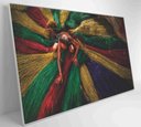 Ver imagem 3 de Quadro Artesão Secando Tapetes Tradicionais Decor&quadros Nat138 120x80 Cm Tecido Canvas