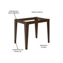 Ver imagem 3 de Mesa de Jantar Kate 120cm Amendoa Off White - Poliman