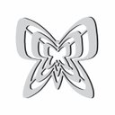 Ver imagem 1 de Gabarito Borboleta Patchwork Fuxico Régua Molde Acrilico