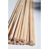 kit 60 Bastões Roliço Madeira Pinus 10mm x 60 cm - 2