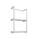 Ver imagem 3 de Toalheiro para Banheiro Estilo Industrial Sahy Branco Branco