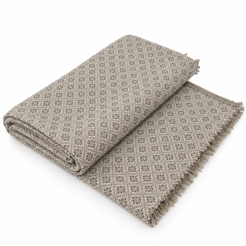 Manta Decorativa de Malha para Sofá 120x150 Poltronas Camas e Outros 2EM1