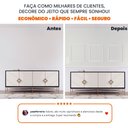 Ver imagem 3 de Moldura Boiserie Eva Autocolante 60x70cm 2,3cm Branco