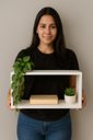 Ver imagem 4 de Nicho 60x30x20 cm Livros MDF Branco Grosso 18 mm Sala Quarto