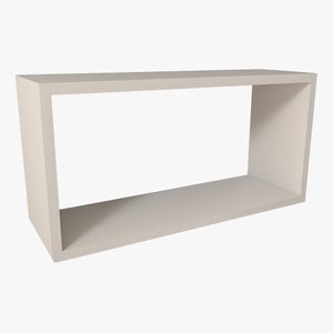 Nicho 60x30x20 Cm Livros Mdf Branco Grosso 18 Mm Sala Quarto