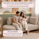 Ver imagem 7 de Sofá Cama Babá Orgânica Braço Lado Direito Bouclê Bege