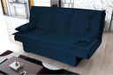 Ver imagem 3 de Sofá Cama 3 Lugares Casal Premium Reclinavel 1,80 Larg Esmeralda Matrix