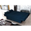 Ver imagem 1 de Sofá Cama 3 Lugares Casal Premium Reclinavel 1,80 Larg Esmeralda Matrix