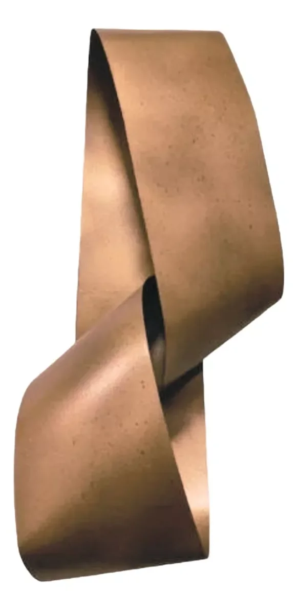 Ver imagem 1 de Decoração Escultura de Parede de Metal Exclusivo no Brasil Home Decor Cobre