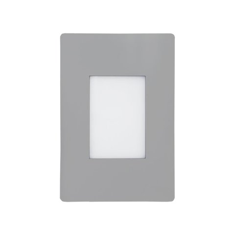 Balizador Embutido De Parede e Escada 3012 P/ Caixa 4x2 Cinza