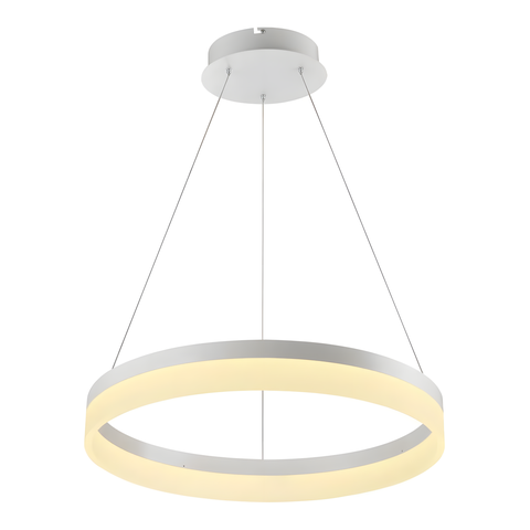 Pendente Luminária Lustre Saturn Led 50w 80cm Dimerizável