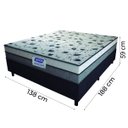 Ver imagem 3 de Cama Box Casal Colchão Espuma D33 Fort 138x188x59cm Gazin - Suporta até 150kg por Pessoa