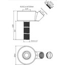 Ver imagem 3 de Adaptador Torneira Cozinha Mesa com Saída Derivação Lateral para Filtros e Máquina de Lavar -