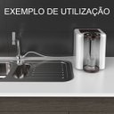 Ver imagem 4 de Adaptador Torneira Cozinha Mesa com Saída Derivação Lateral para Filtros e Máquina de Lavar -