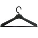 Ver imagem 1 de 25 Cabides de Roupa Reforçado Lavanderia Lojas Organizador Social Ombreira Preto