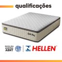 Ver imagem 6 de Cama Box Baú Colchão Queen Molas Ensacadas Gold Star 158x198x79cm Hellen