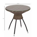 Ver imagem 2 de Mesa para Jardim Tampo de Vidro Fibras Mestra Móveis