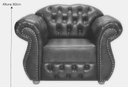 Ver imagem 3 de Poltrona Chesterfield Merlo Corano Café / Decoracao, sala TV, recepção, barbearia, salão, estética,