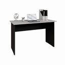 Ver imagem 4 de Mesa Retangular New City Pé Painel 120 cm Cinza Cristal/Preto Gebb Work