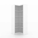 Ver imagem 6 de Escritório com 3 Estantes e Balcão Branco - Fdecor