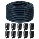 Ver imagem 1 de Conduite Eletroduto 50 Metros 3/4 Polegadas Caixa Luz 4x2 Corrugado Passagem de Fio Neoflex 0006 + 1