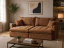 Ver imagem 1 de Sofa Orion 1.80 Nobly Veludo Marrom