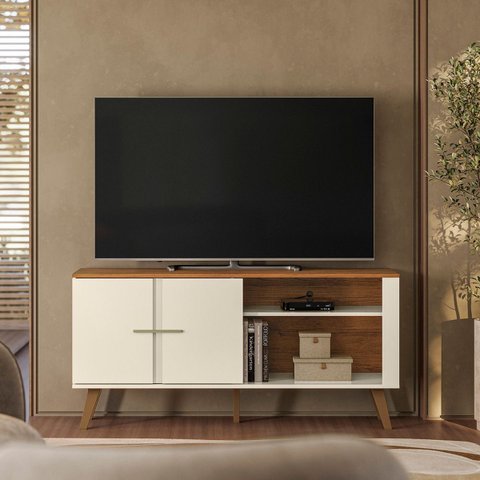Rack Bancada Ilhéus para TV até 55 Polegadas com 1 Porta