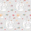 Ver imagem 3 de Papel de Parede Infantil - Elefante na Lua Arte Destaque 3,50 Metros