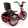 Triciclo Elétrico - Village PAM - 800w - Vermelho - Plug and Move - 2